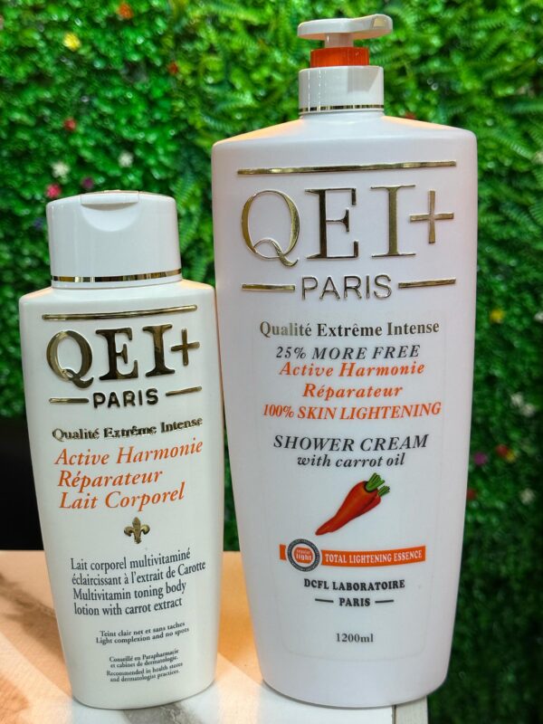 QEI+ Paris Body Wash & Lotion Set