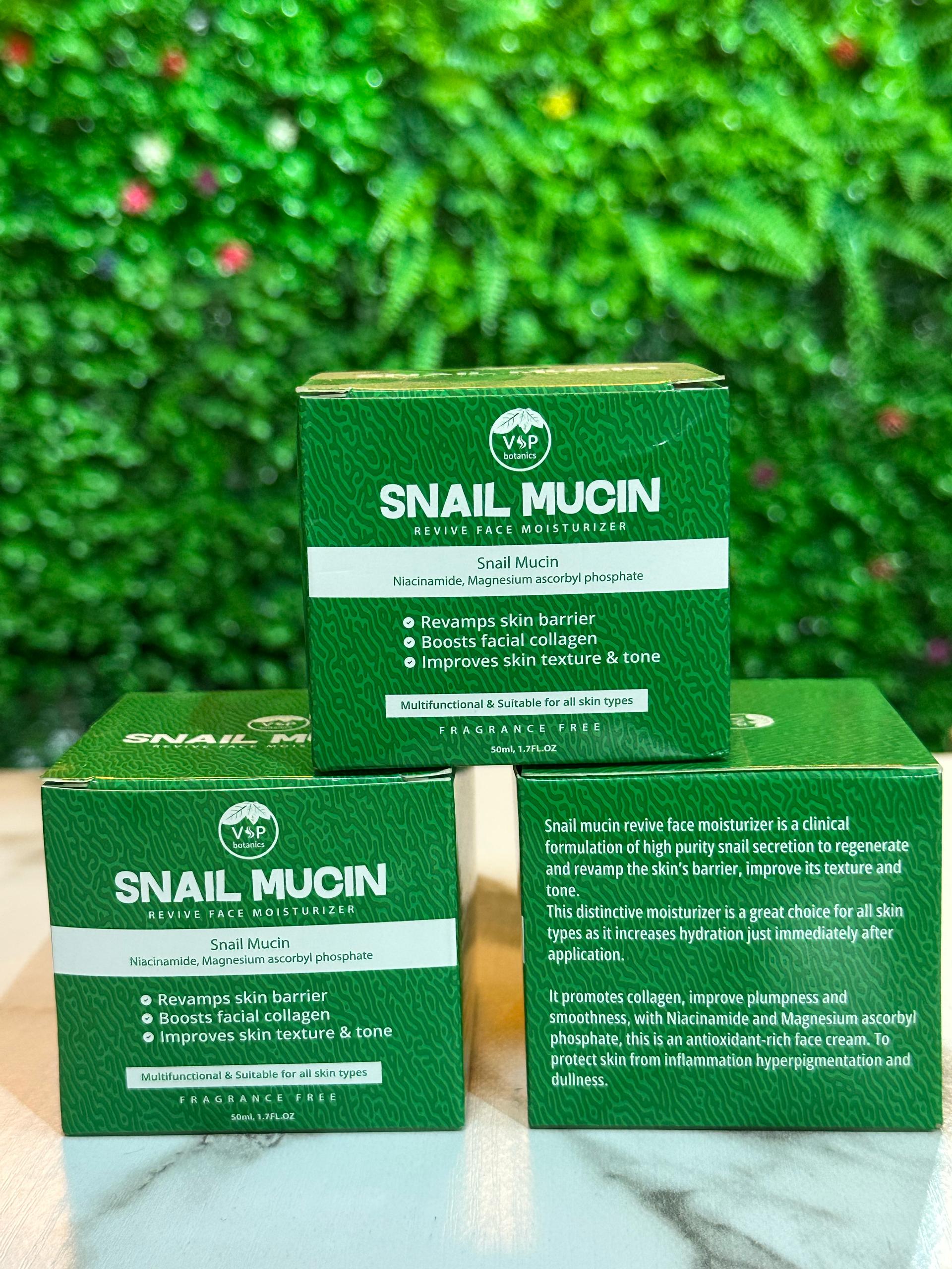 Snail Mucin Revive Face Moisturizer