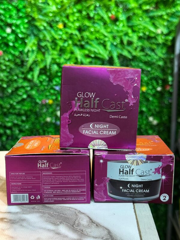 Glow Half Cast Flawless Night Facial Cream