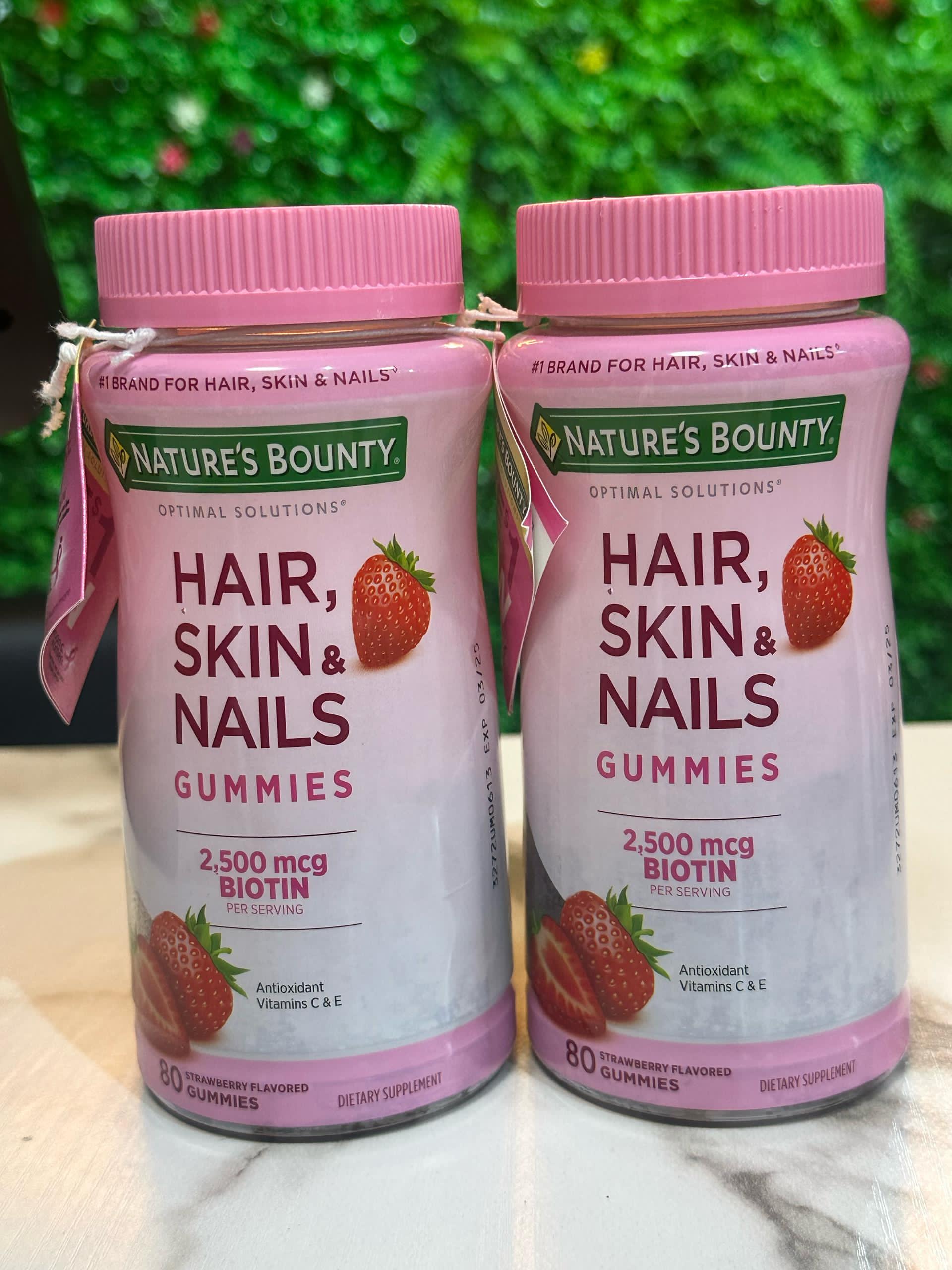 Nature's Bounty Biotin Gummies