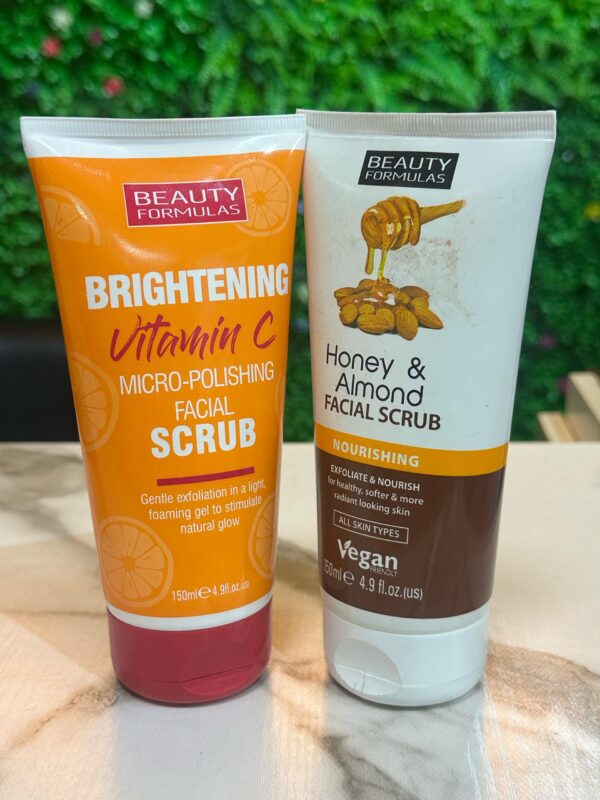 Beauty Formulas Brightening Vitamin C Facial Scrub