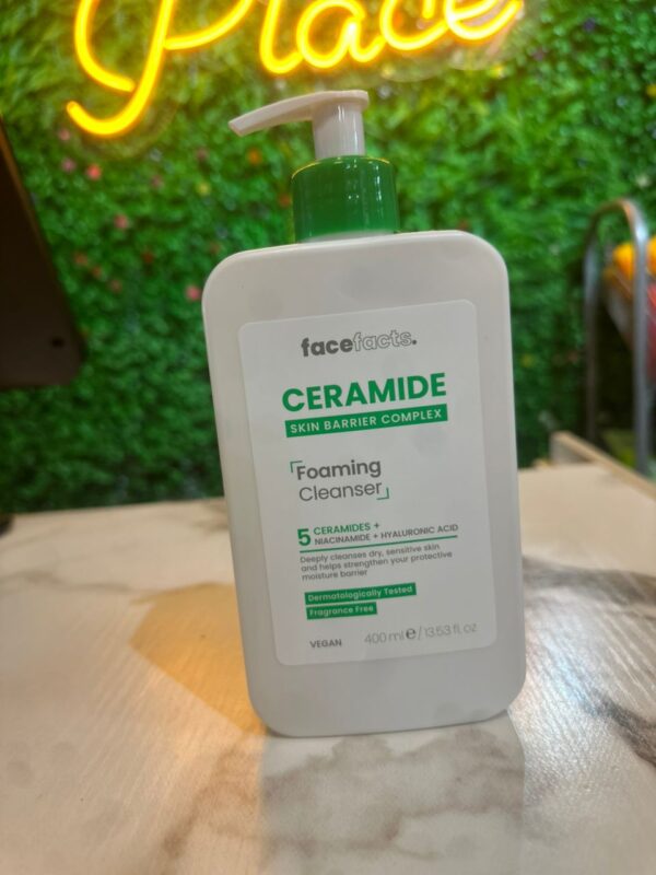 FaceFact ceramide foaming cleanser
