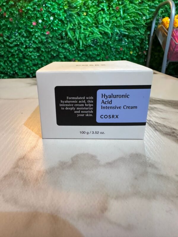 Hyaluronic acid intensive face cream