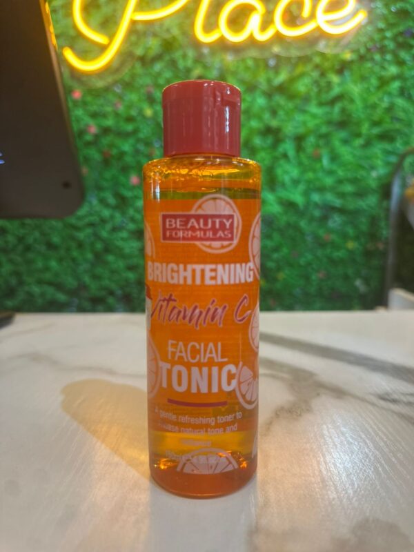 Beauty formula brightening facial toner